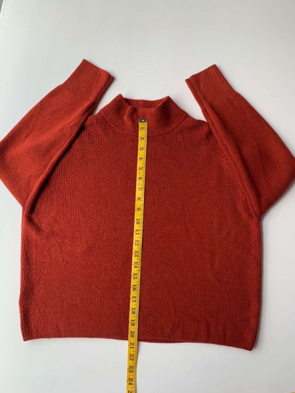 Lululemon Merino Wool-Blended Ribbed Turtleneck Sweater Size 8 - Picture 10 of 11